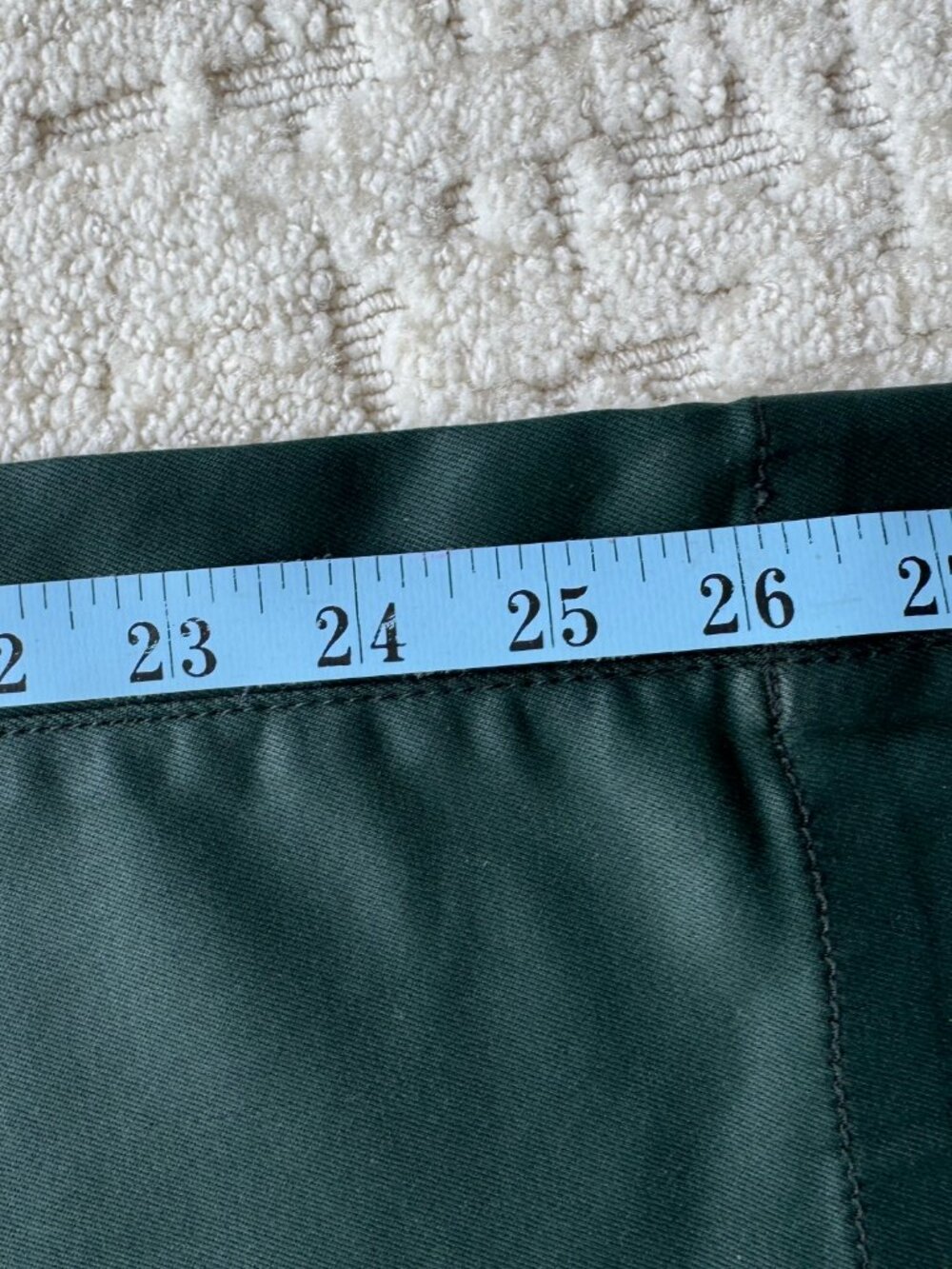 KUT from the Kloth Reese Coated Ankle Straight Pants Forest Green 4 NWT - Picture 5 of 16